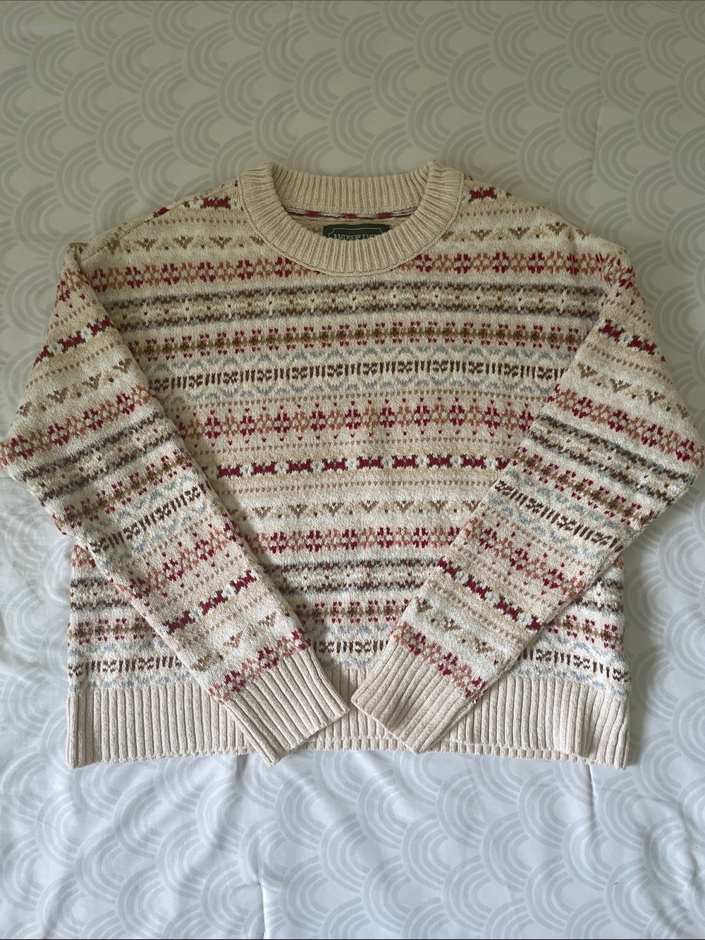 American Eagle Fair Isle Sweater - S